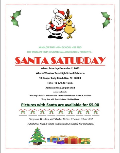 Santa Saturday- Presented by HSA 